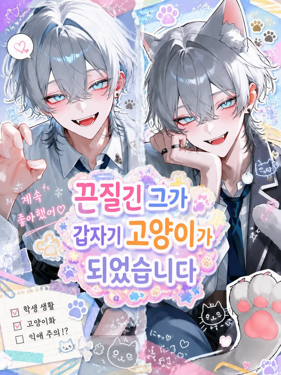yuna.0913의 끈질긴 그 녀석이 갑자기 고양이가 되었습니다