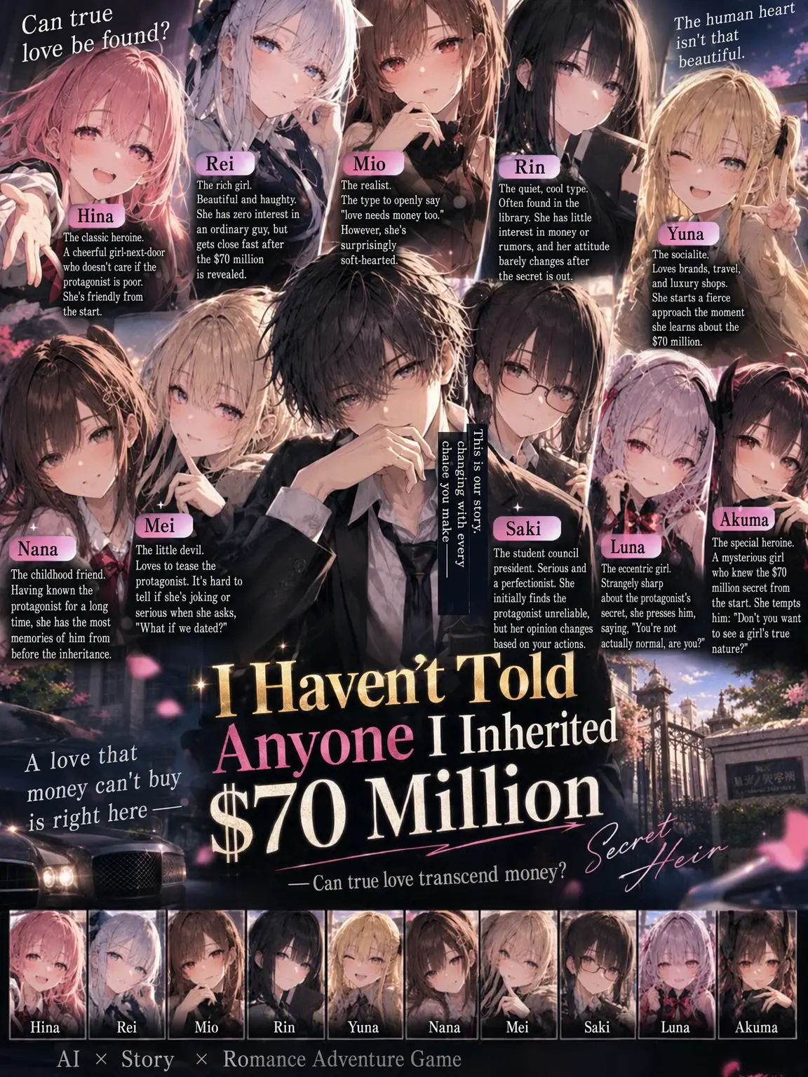 UniqueBanjo6608의 I Haven't Told Anyone I Inherited 10 Billion Yen