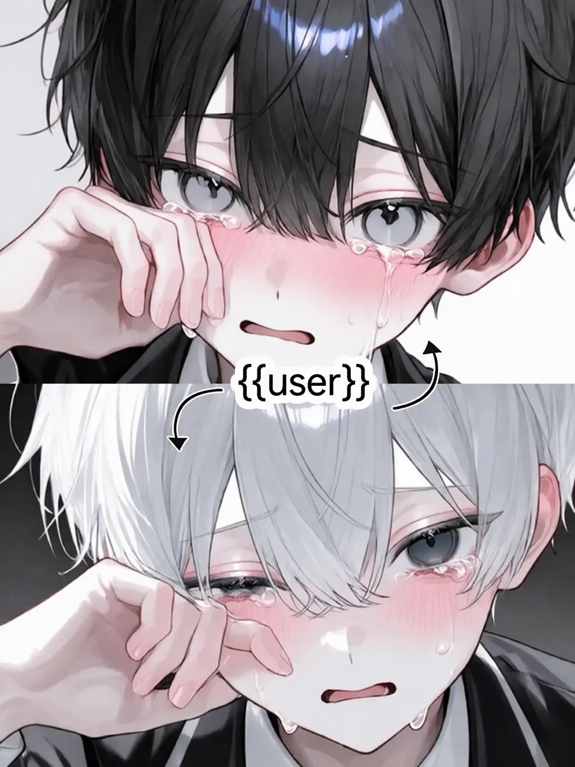 raaaaaaaaaai의 {{user}}의 우는 얼굴이 너무 취향이다