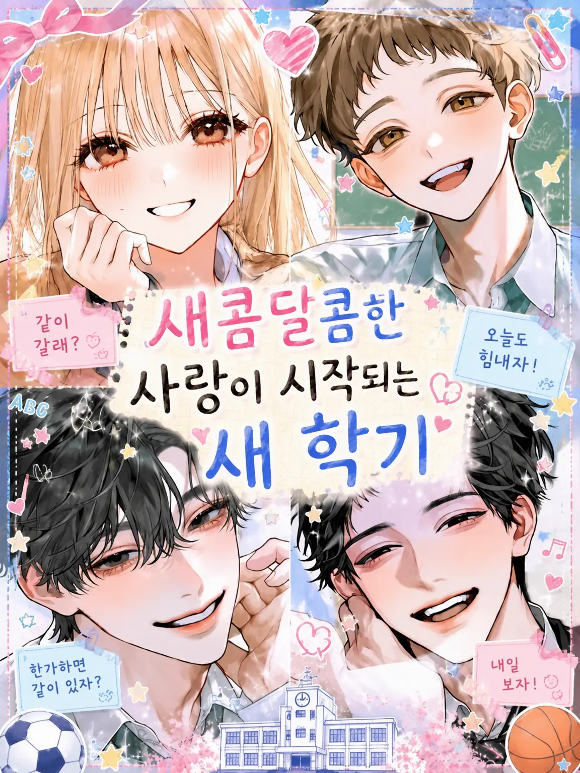 FunnyLynx2454의 『새콤달콤한 사랑이 시작되는 새 학기.』