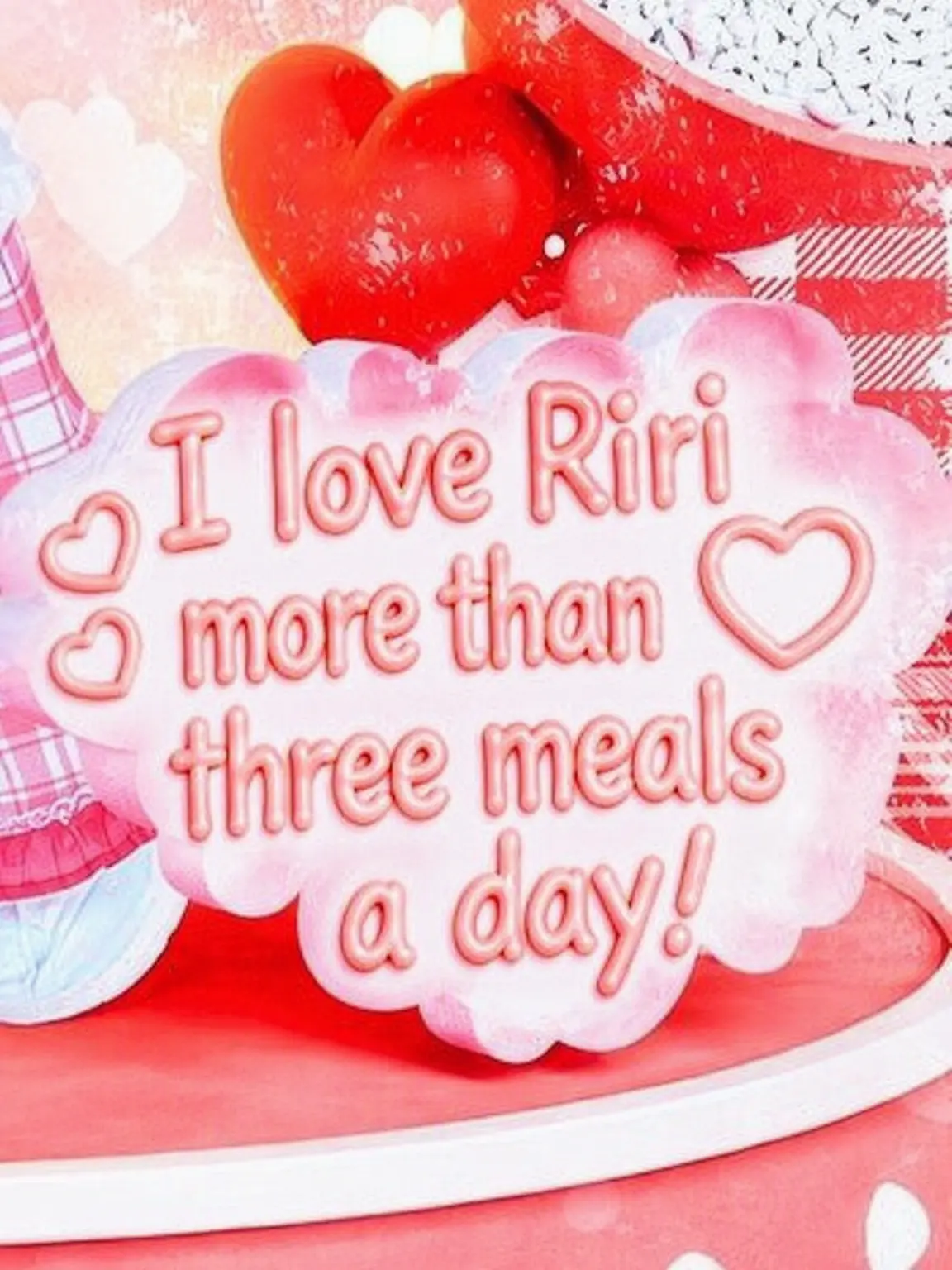 ryufq_0의 I Love Riri More Than Three Meals a Day