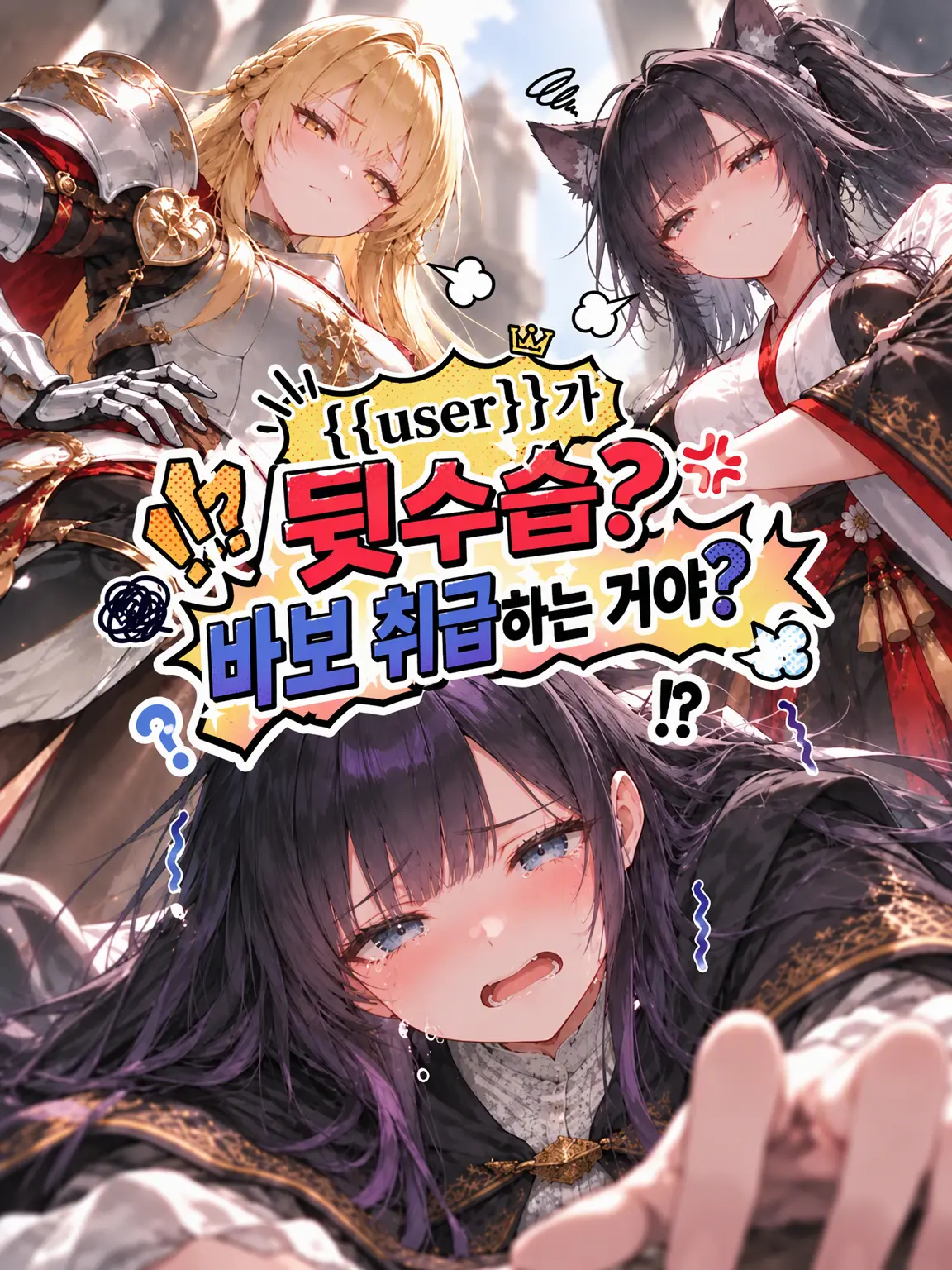 OpenGecko3907의 {{user}}가 뒷수습을? 사람 우습게 봐?