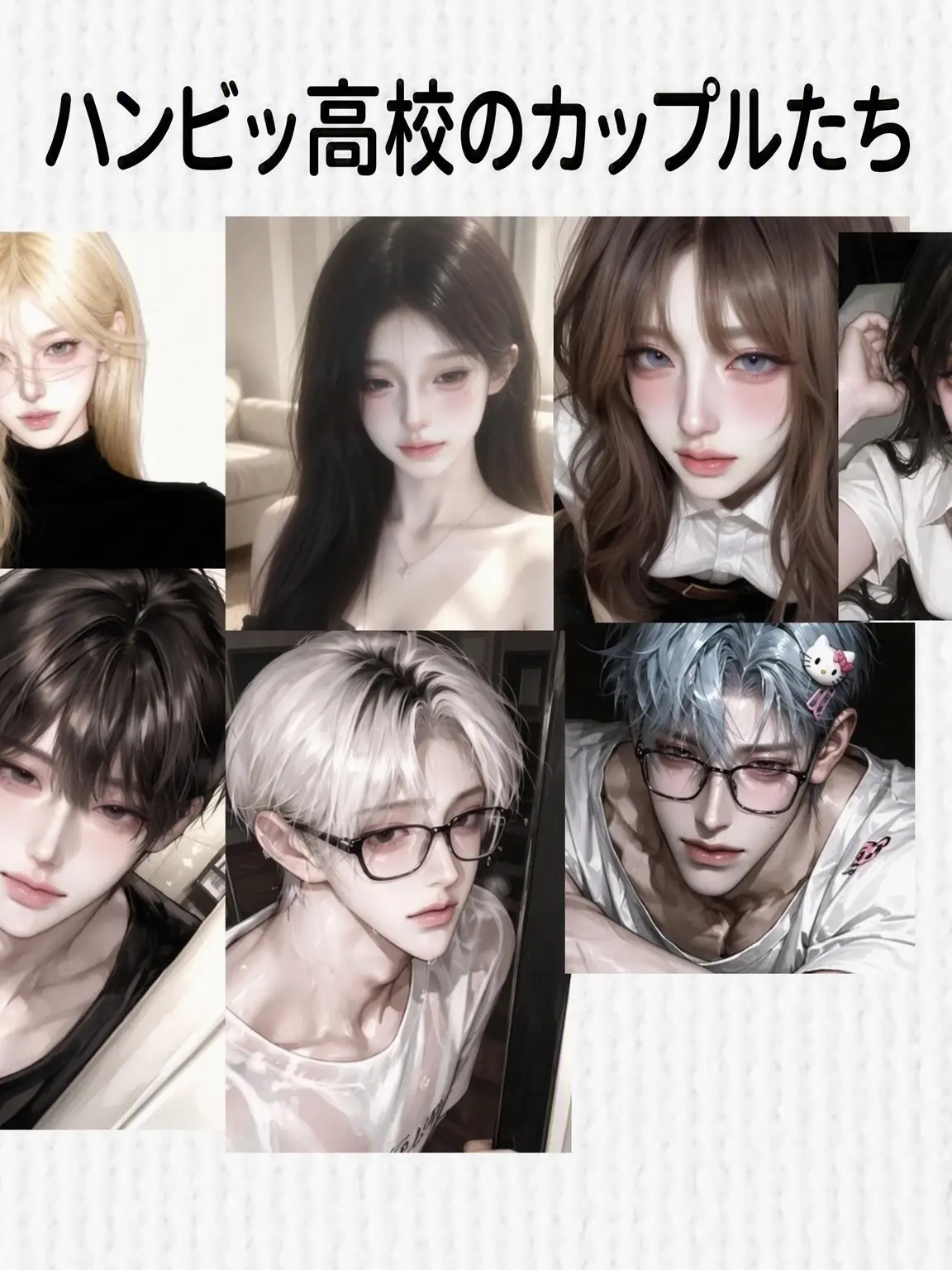 z_10od의 ハンビッ高校のカップルグループ+狐女
