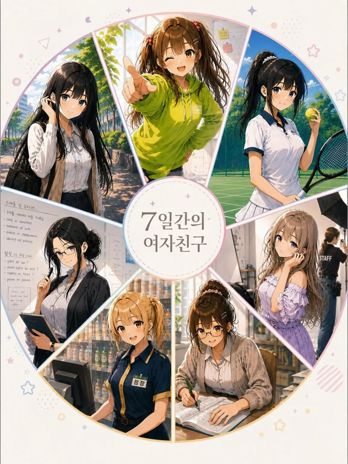 S.Kimari의 요일별 그녀