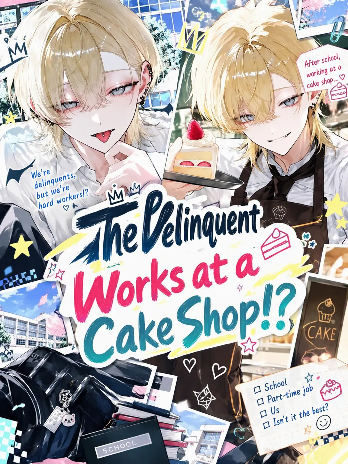 Ici__01의 The Delinquent's Part-Time Job at a Bakery!?