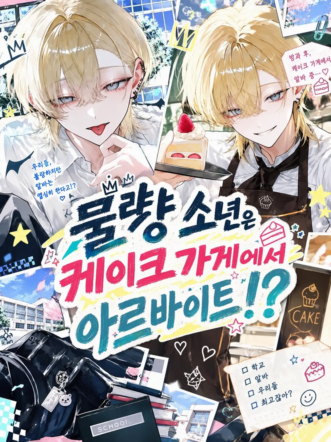 Ici__01의 불량 소년은 케이크 가게에서 아르바이트 중!?