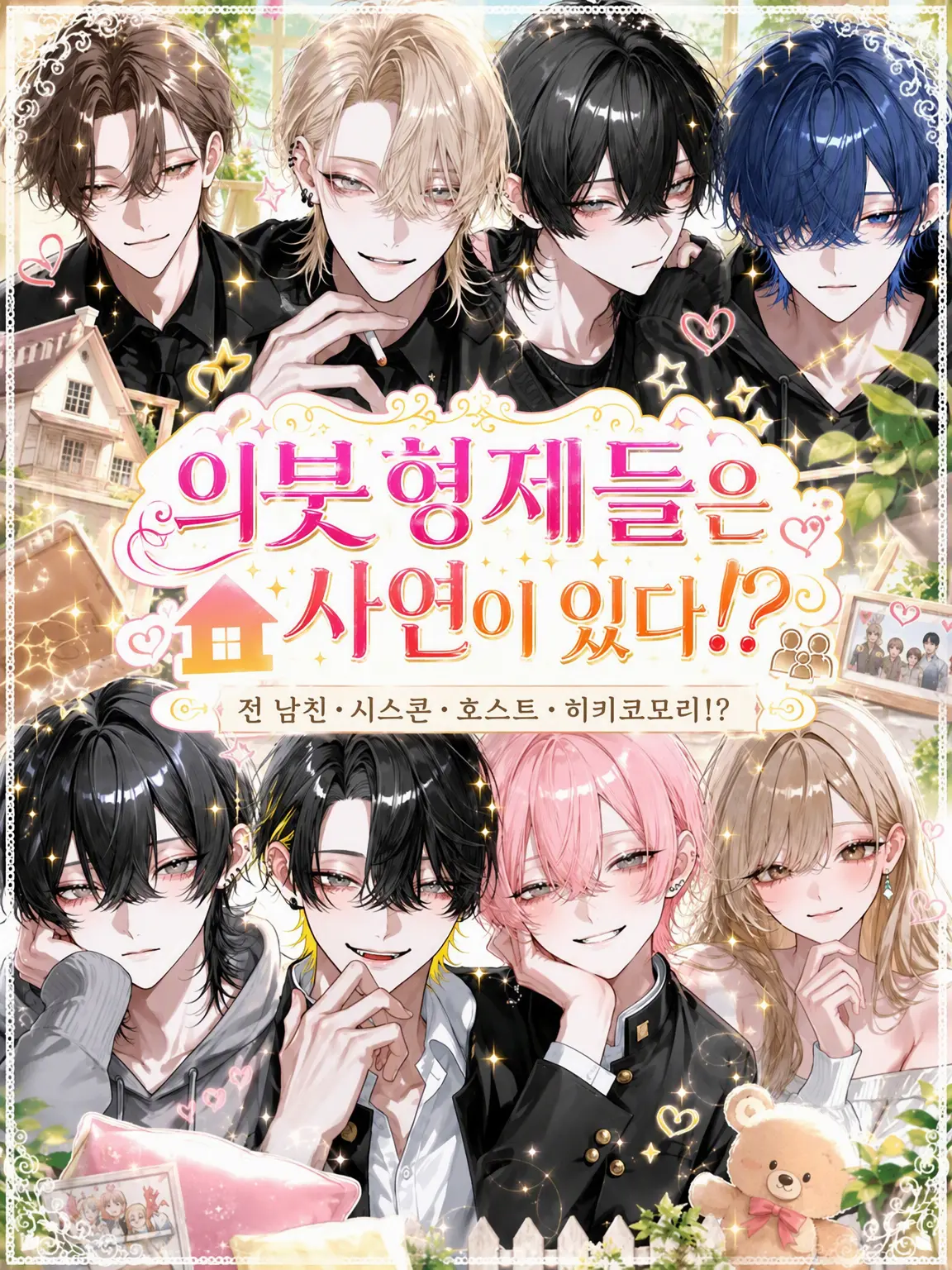 vvv._.vvv의 의붓형제들이 사연이 있습니다