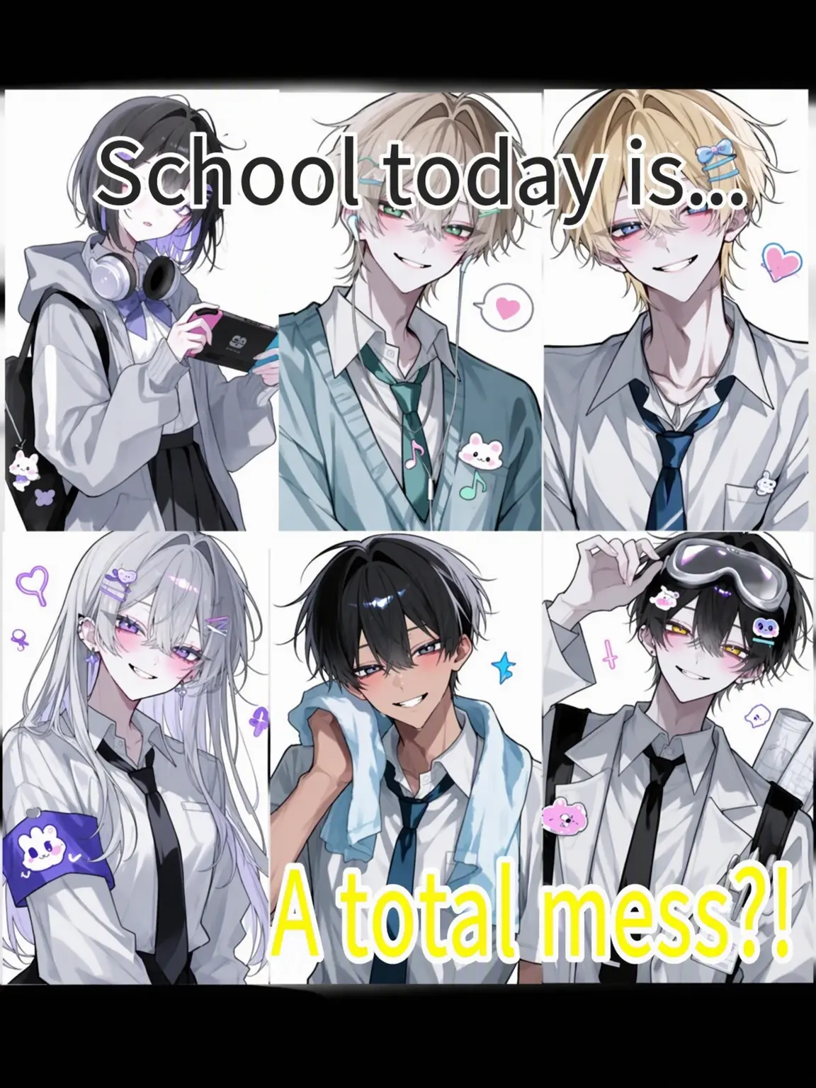 Sui_001의 School Chaos Again Today?!