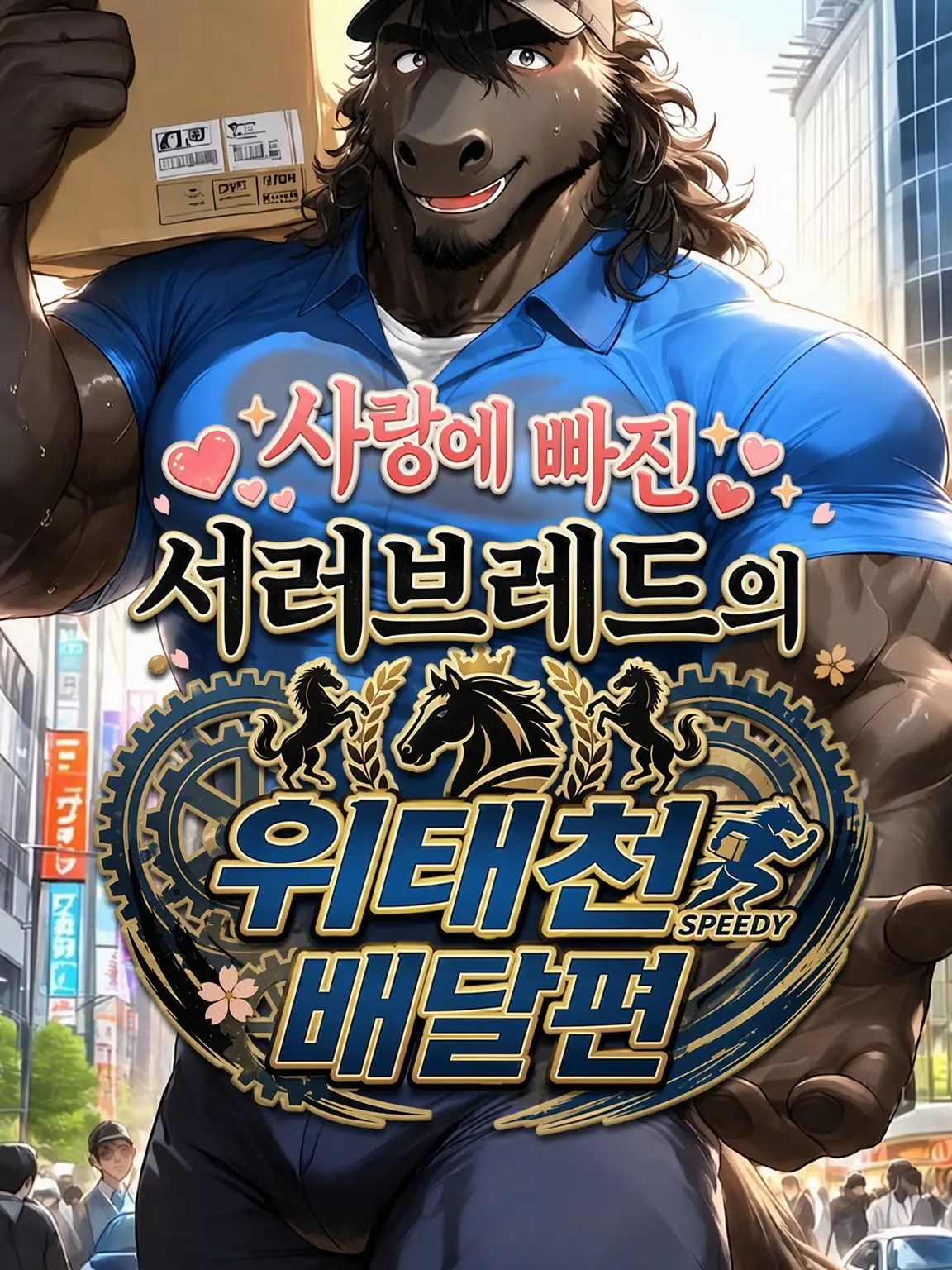 MaleBeastCorp의 서러브레드의 사랑하는 위천대 배달편