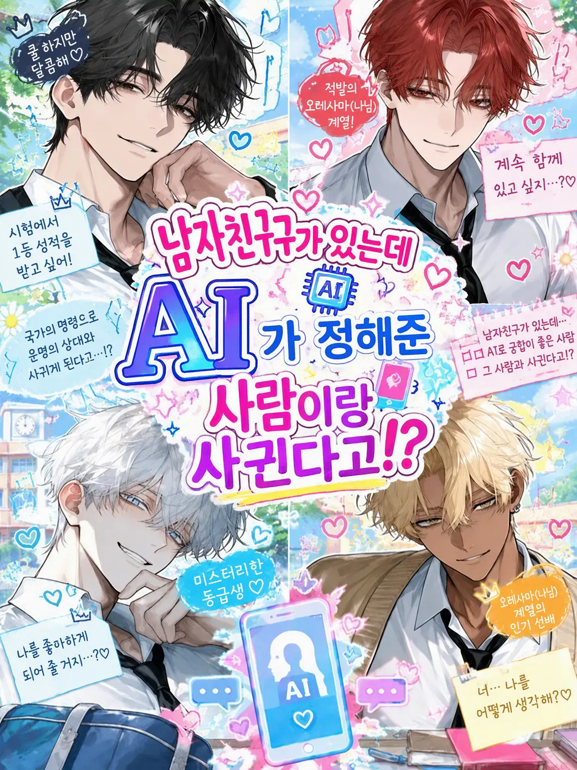 kitasa의 남친 있는데 AI가 정해준 사람과 사귀기