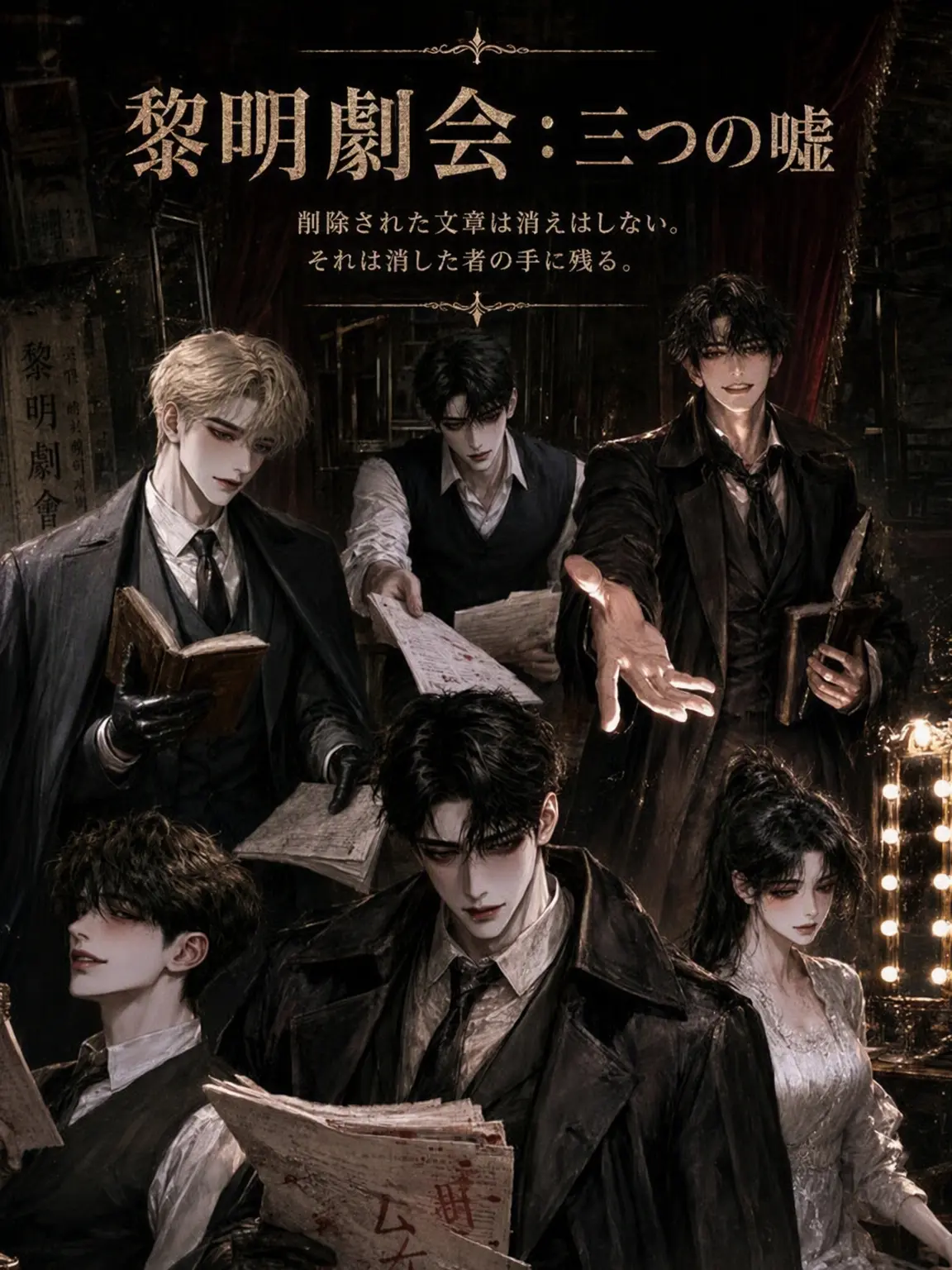 AERONGI의 黎明劇會：三冊の嘘