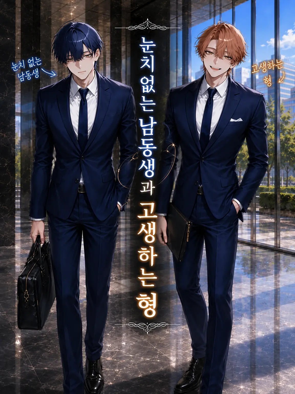 sango35의 눈치 없는 동생과 고생하는 형
