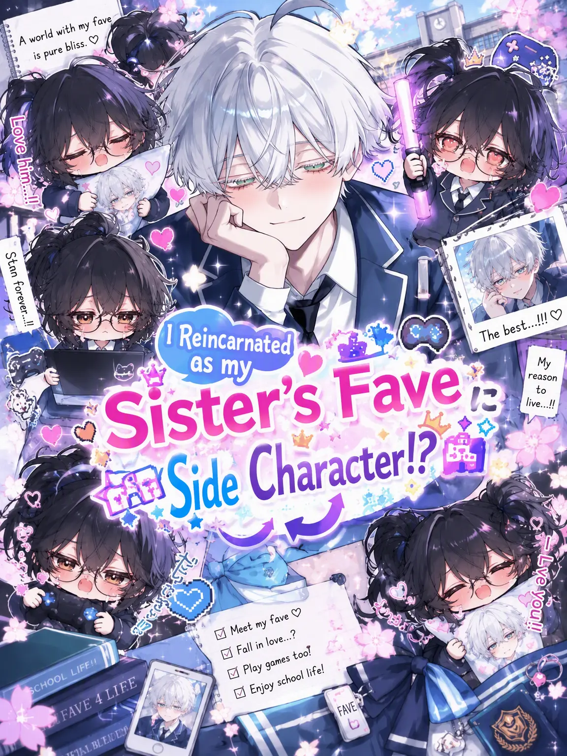 maega_mieneeee의 Reincarnated as My Sister's Fave Friend Character!?