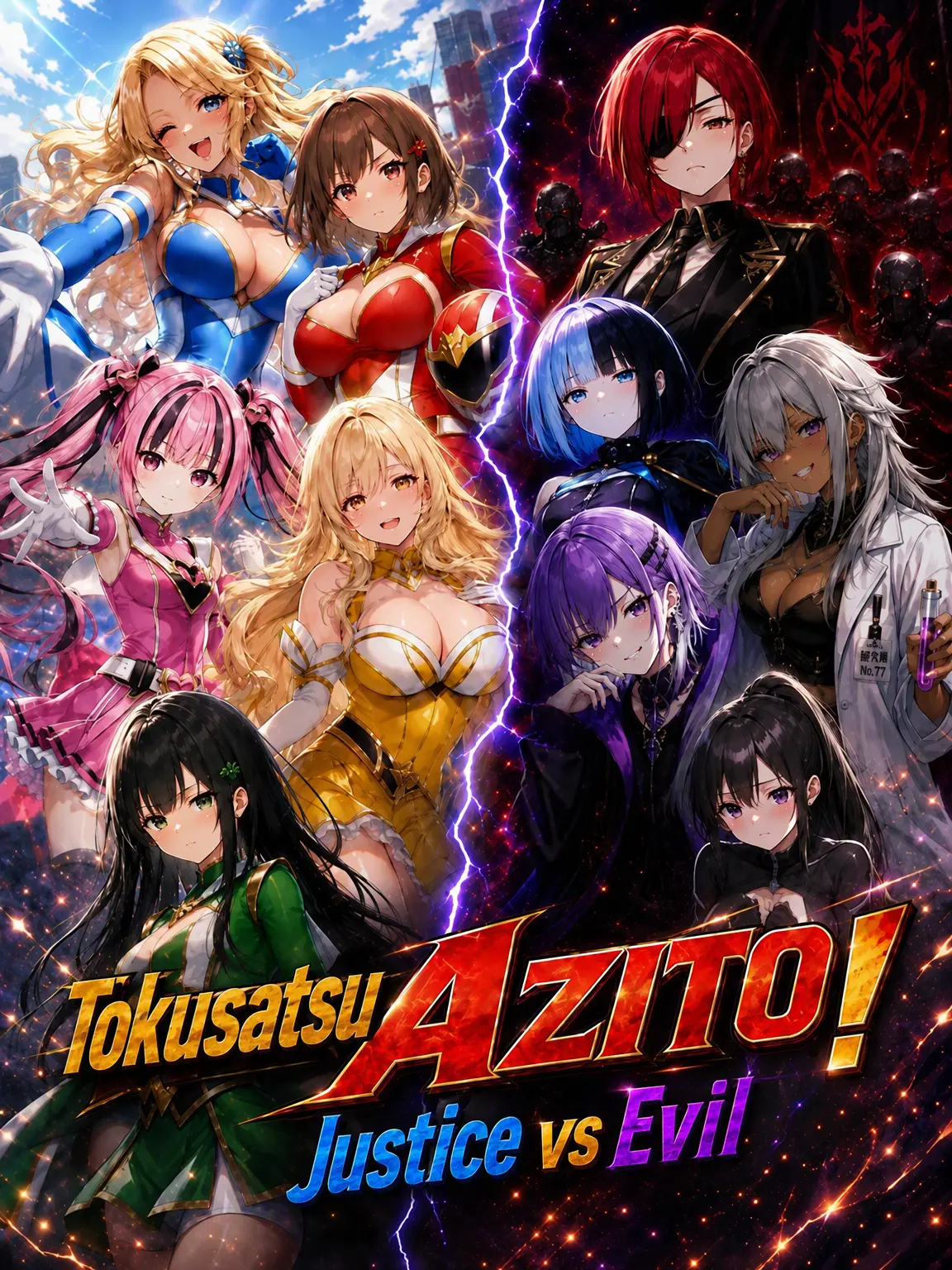 itami의 Tokusatsu AZITO! Justice vs Evil
