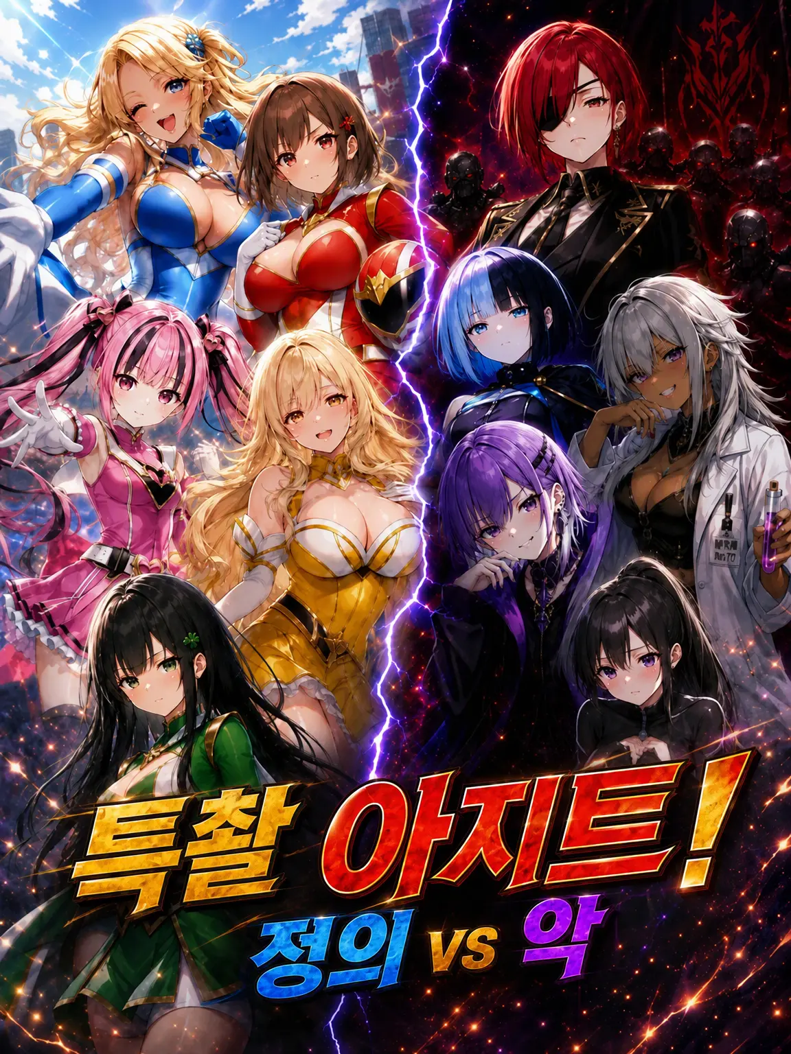 itami의 특촬 AZITO! 정의 vs 악