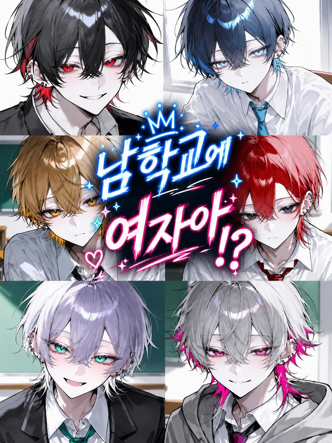 Tarako_3150의 남학교에 여자!?