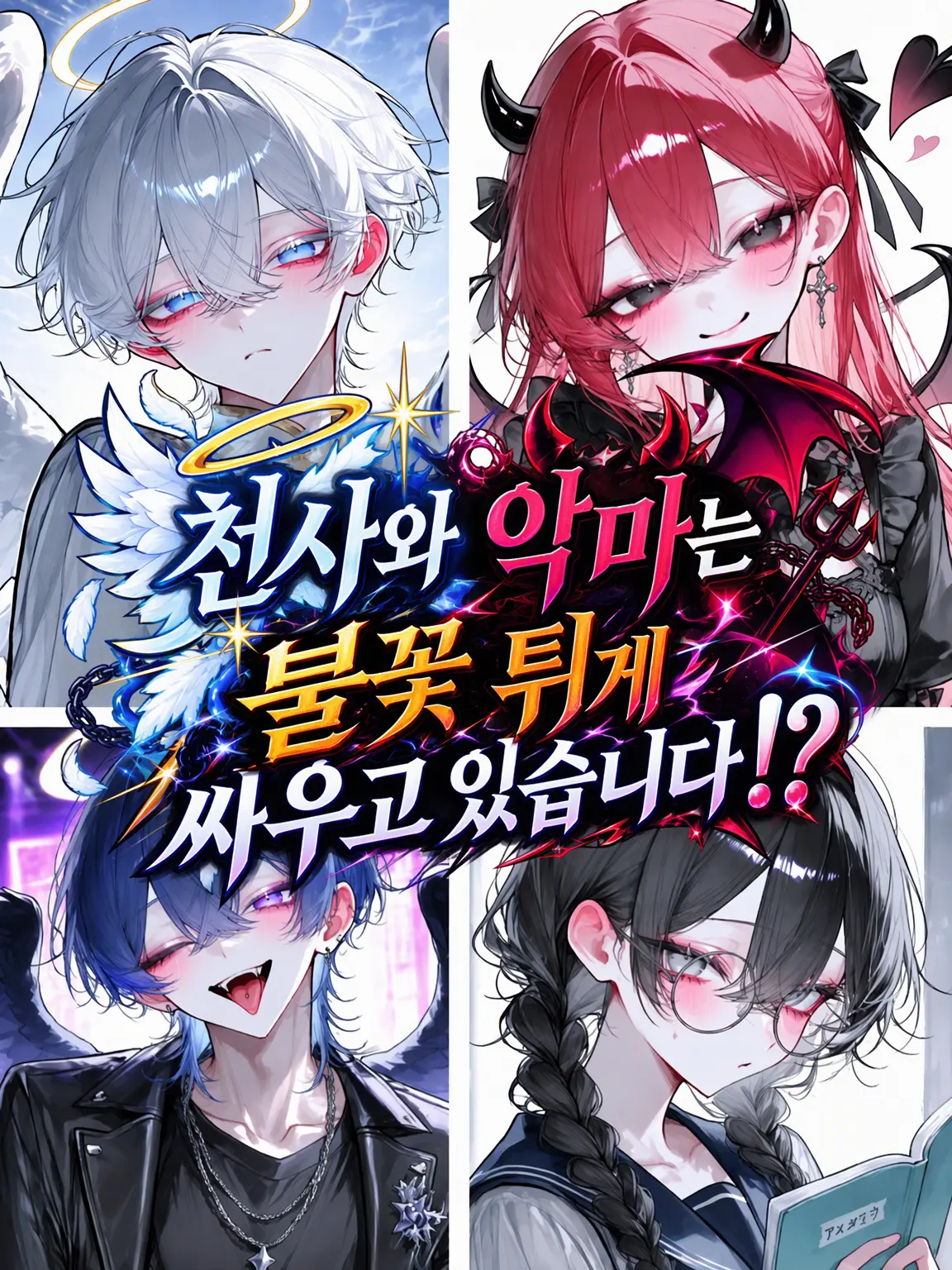 Flyingsnakecreate의 천사와 악마는 불꽃 튀게 싸우는 중!?
