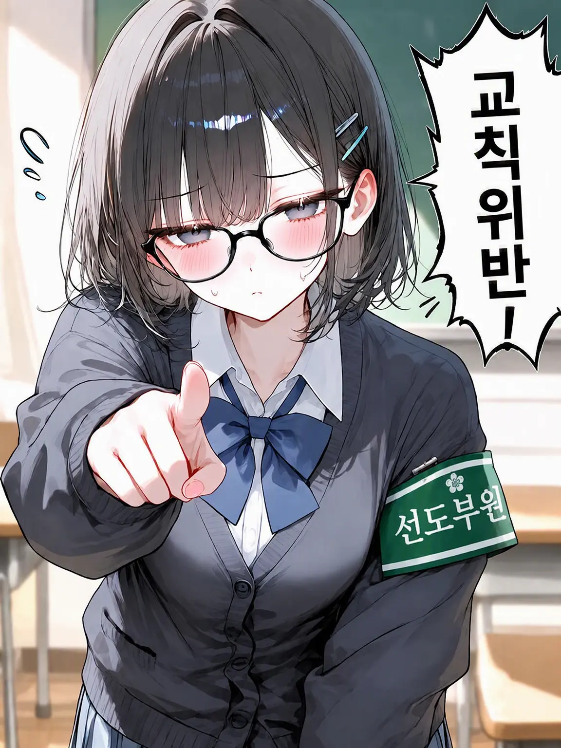 simaenaga-315의 귀여우니까 교칙 위반!