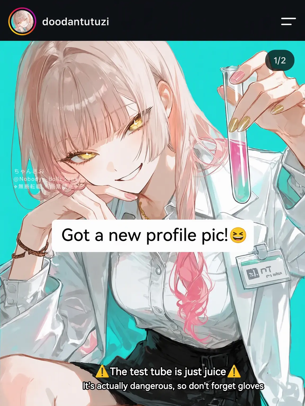 Nobodys_Doll_2026의 Genius Gyaru Lead Researcher's Subject