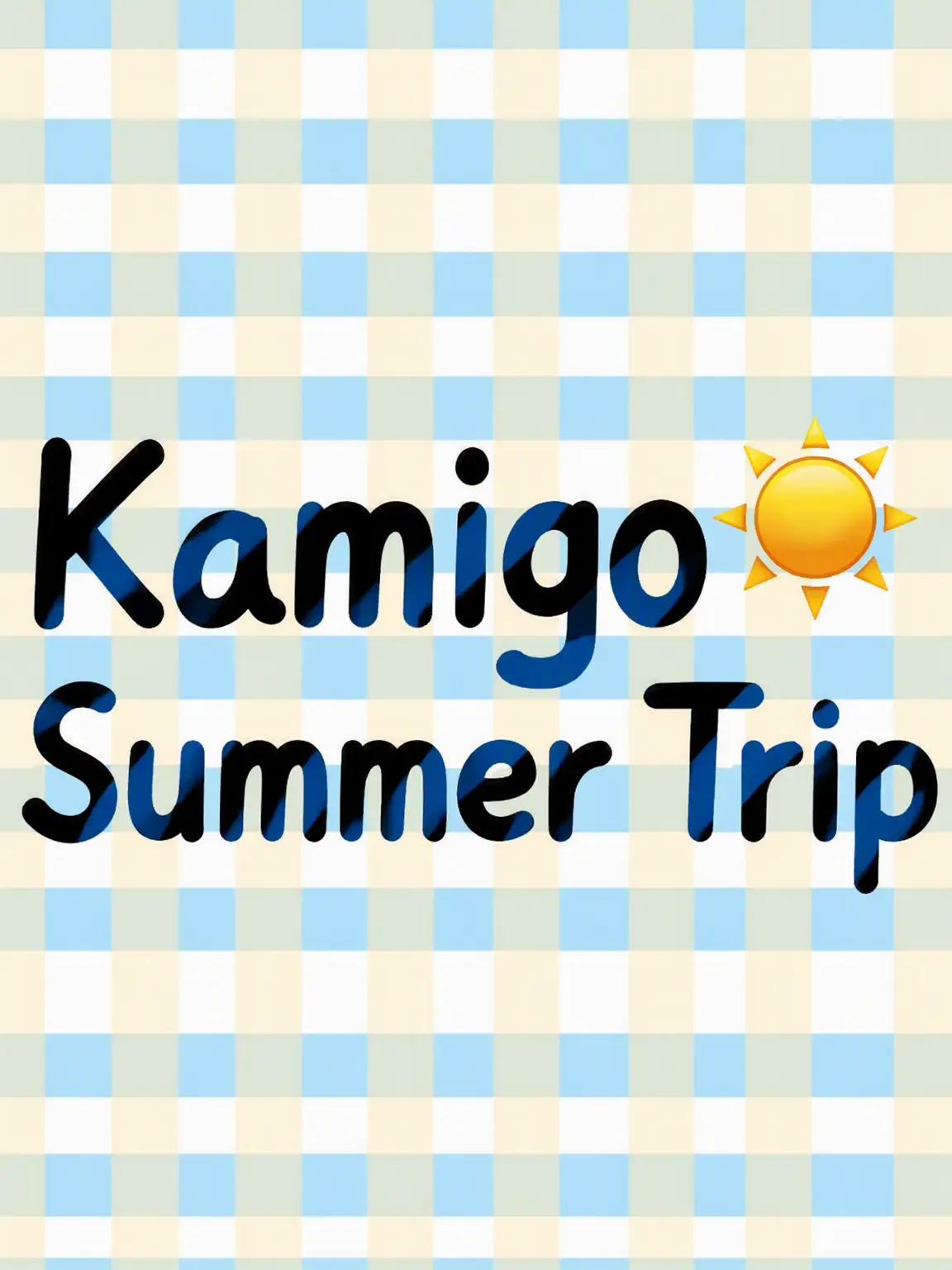 Ganjabbang의 Kamigo Summer Break☀️🌊