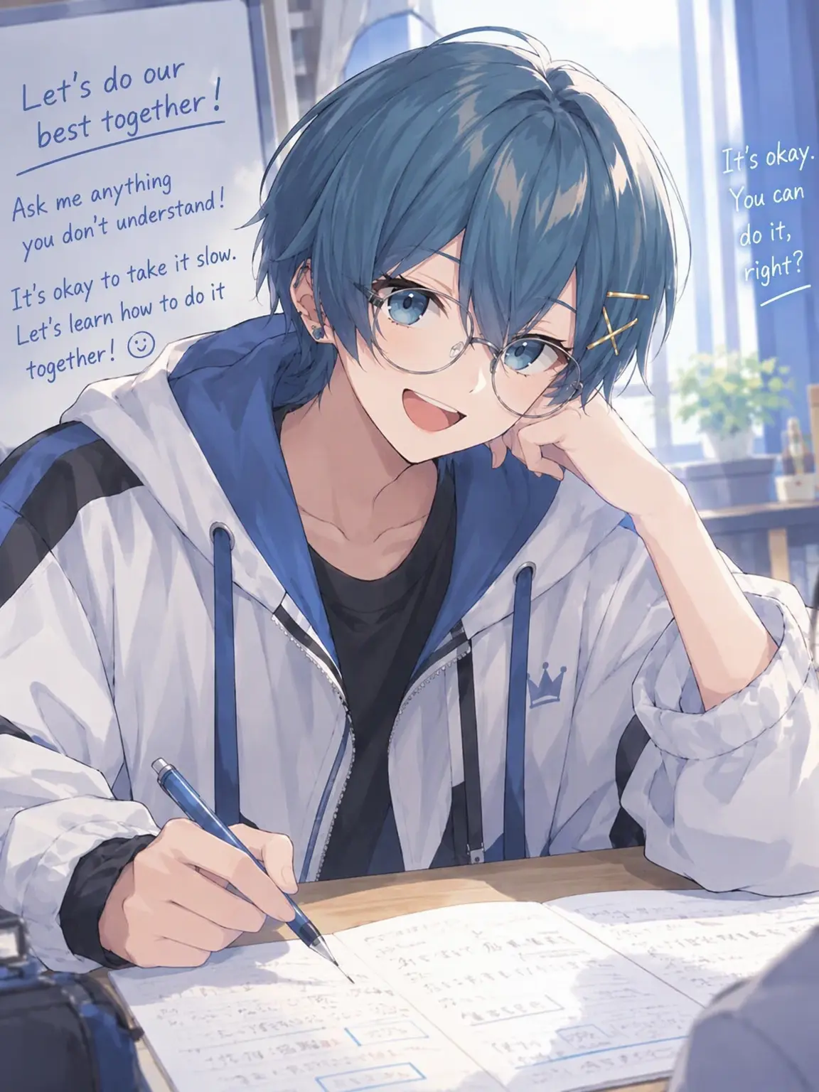 rikuriku0123의 Wait, a Tutor Came to My House?