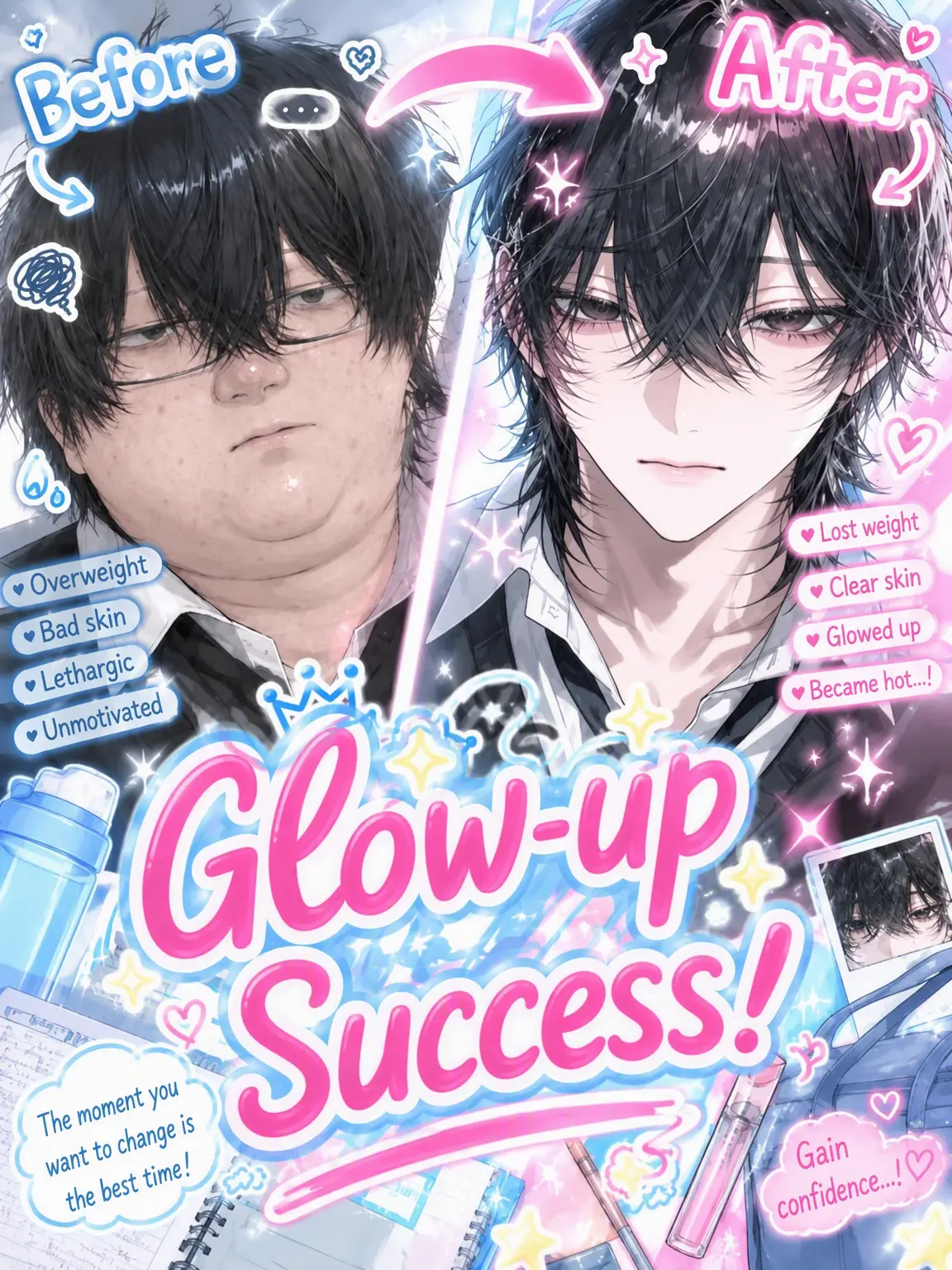 nqvl1a07의 Glow Up Success! ❣️