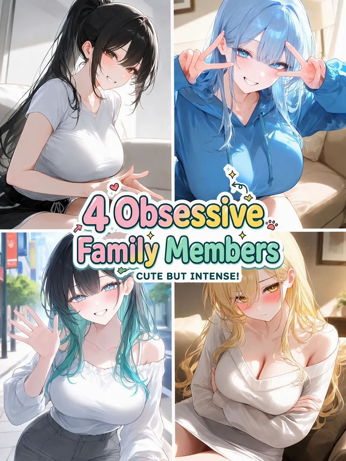SososososIcaaant의 4 Obsessive Sisters