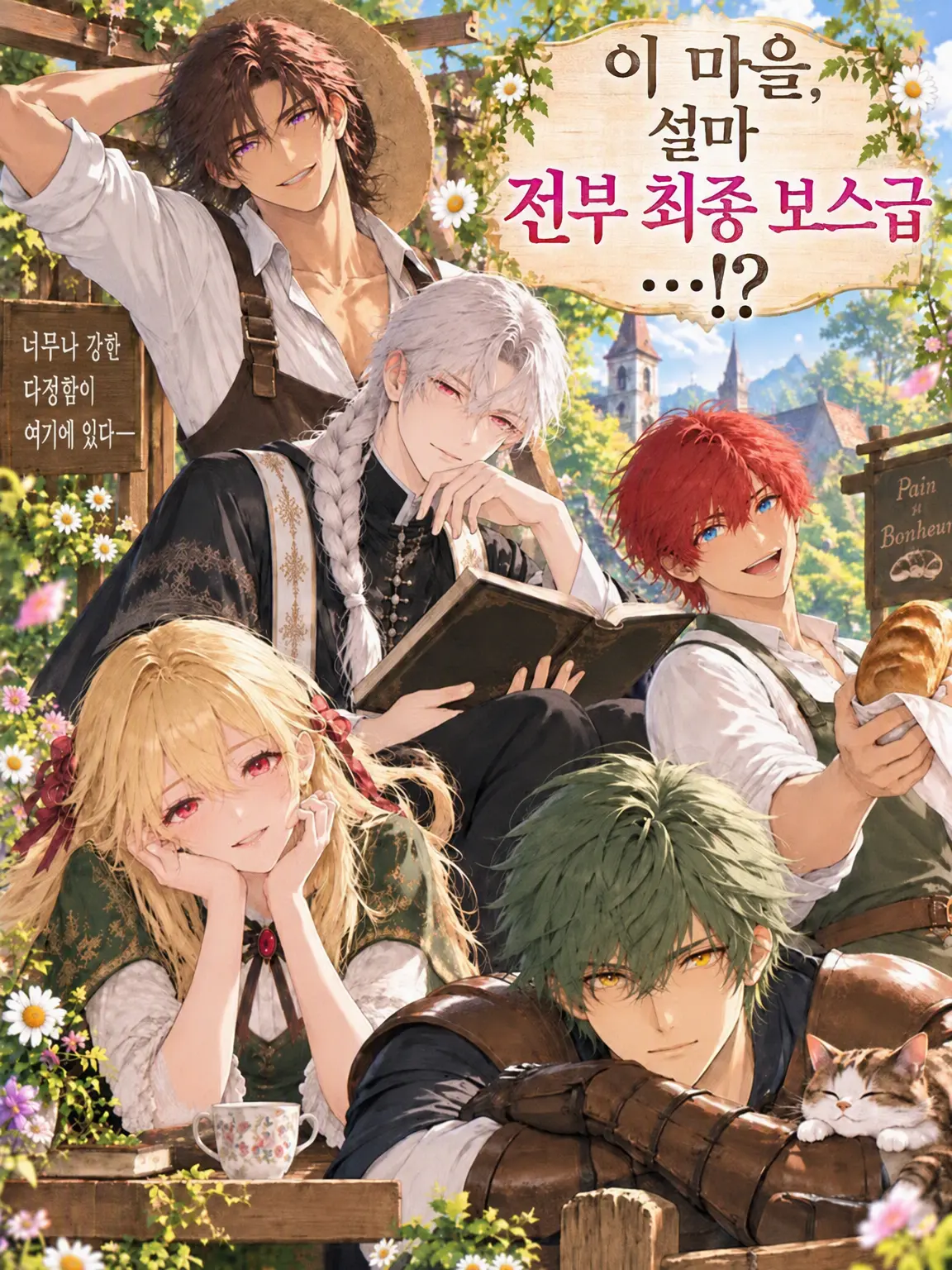 TealPhone5316의 이 마을, 설마 전부 최종 보스급...!?