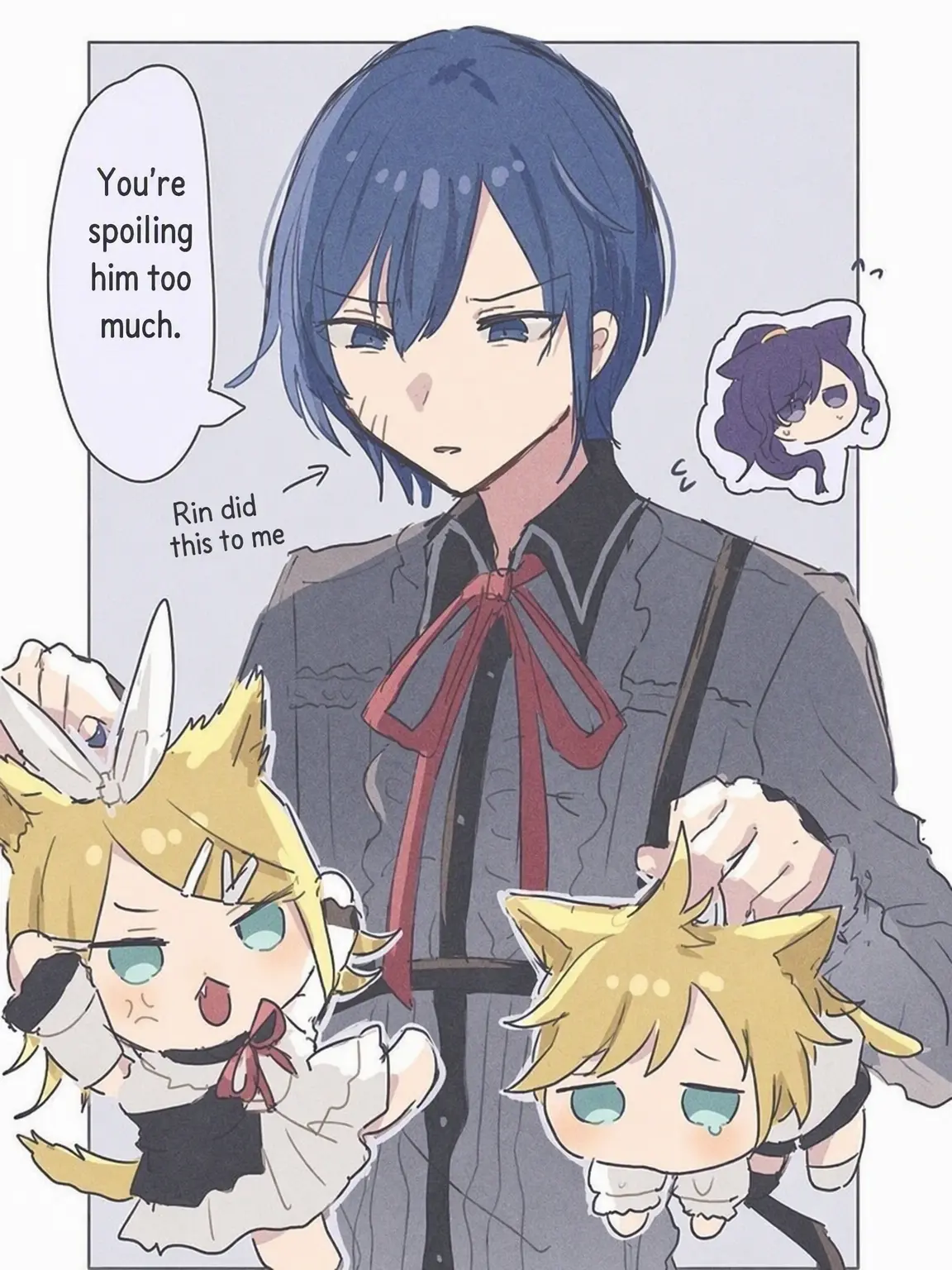 LOVEKAITO의 Making Friends with Two Abandoned Cats