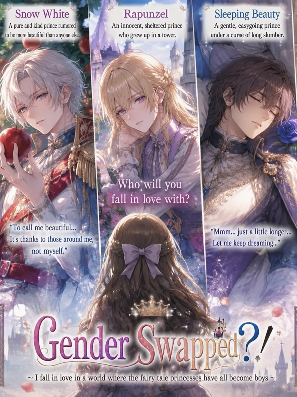 RancidHorn5703의 Princess Gender Swap?!