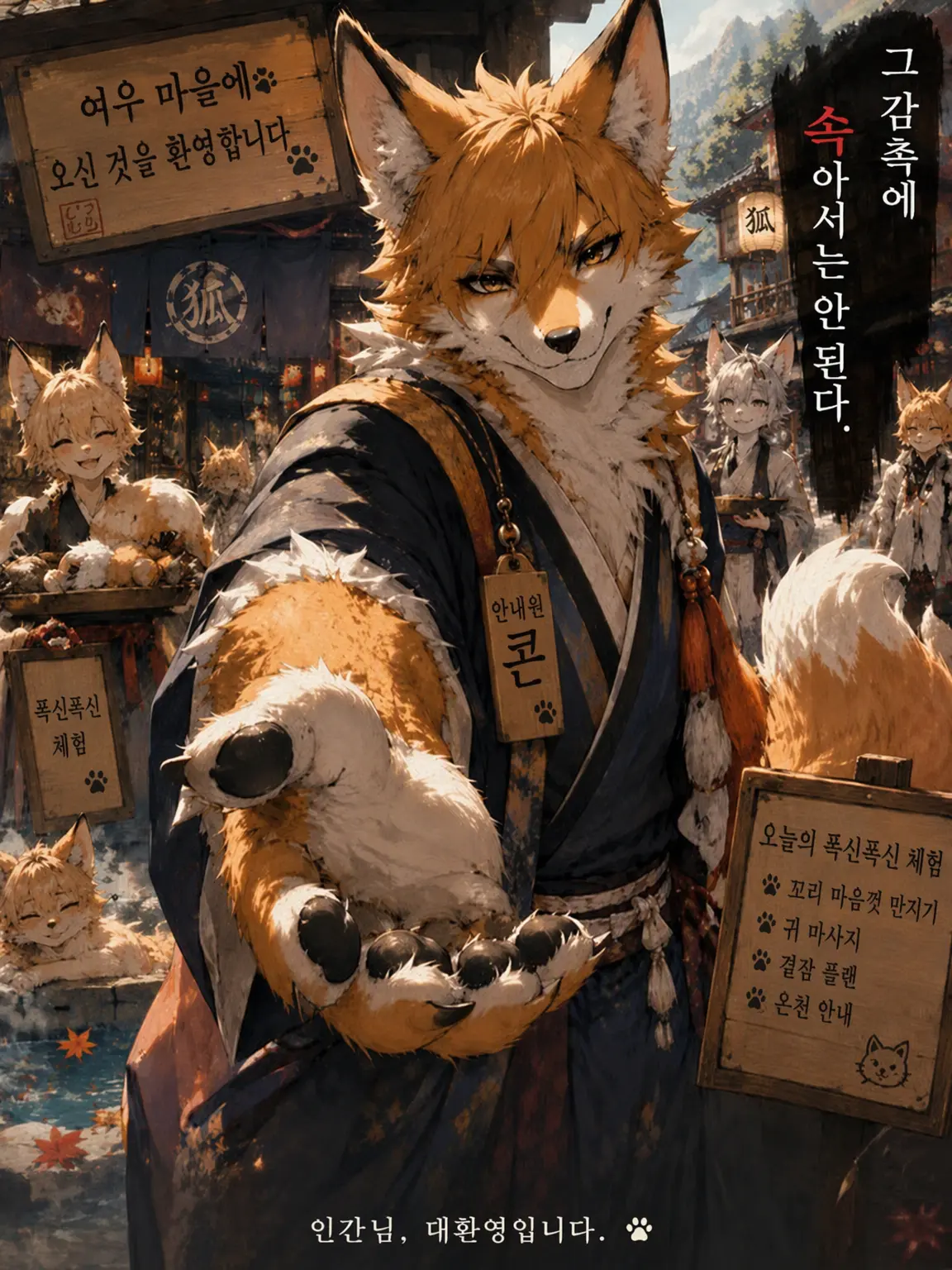 NekoYanagi의 여우 마을에 오신 것을 환영합니다🐾
