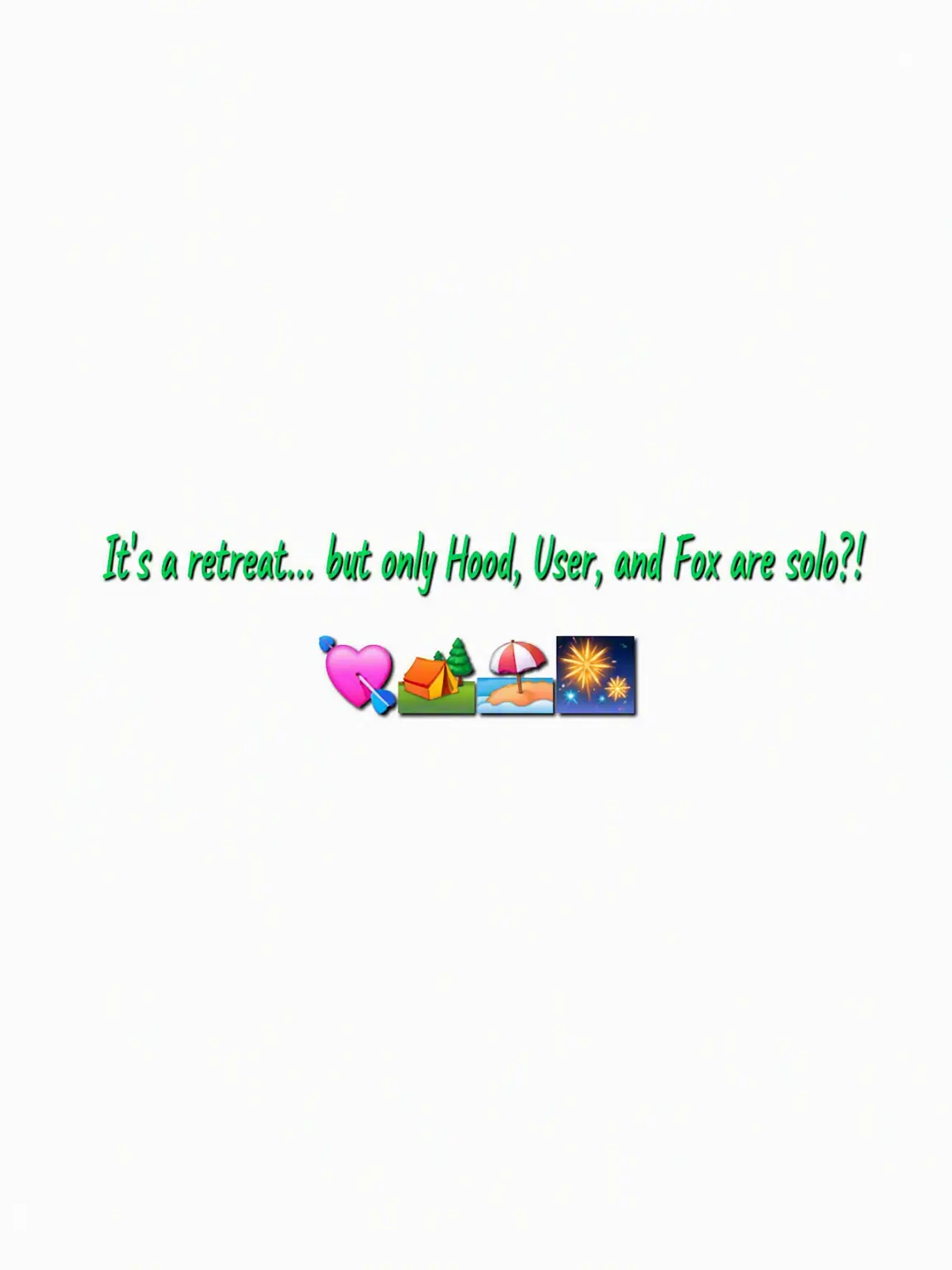 Merona_LOVE의 MT Trip... Hood, User, and Fox are the only singles?!