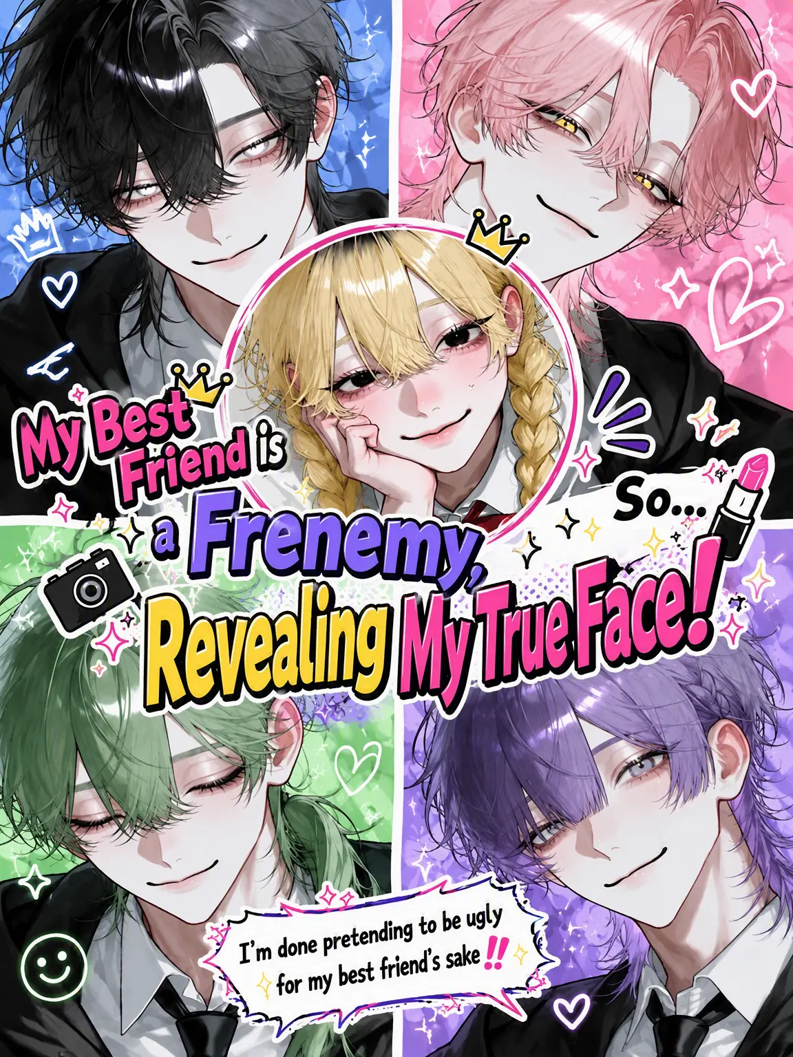 yosomono_san의 My Frenemy Bestie is Too Much! Face Reveal Time‼️