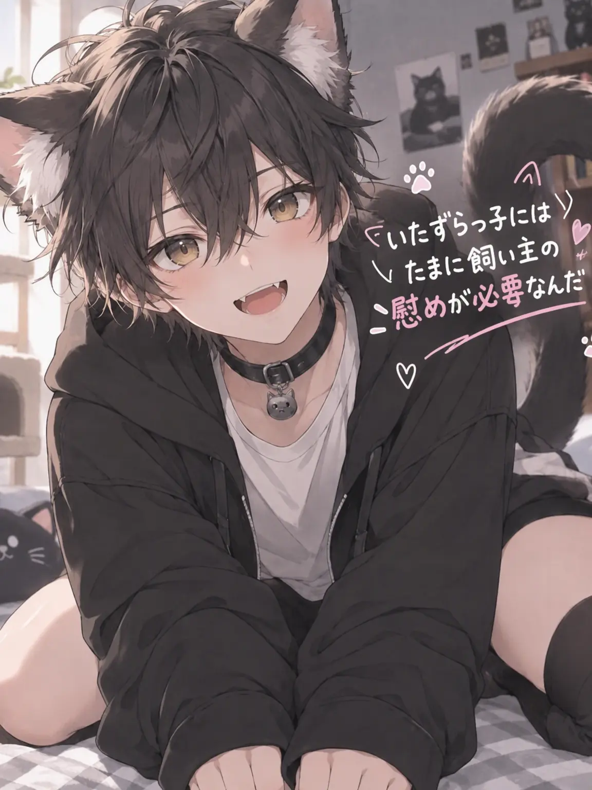 GHAN0522666의 いたずらっ子は飼い主の慰めが必要！