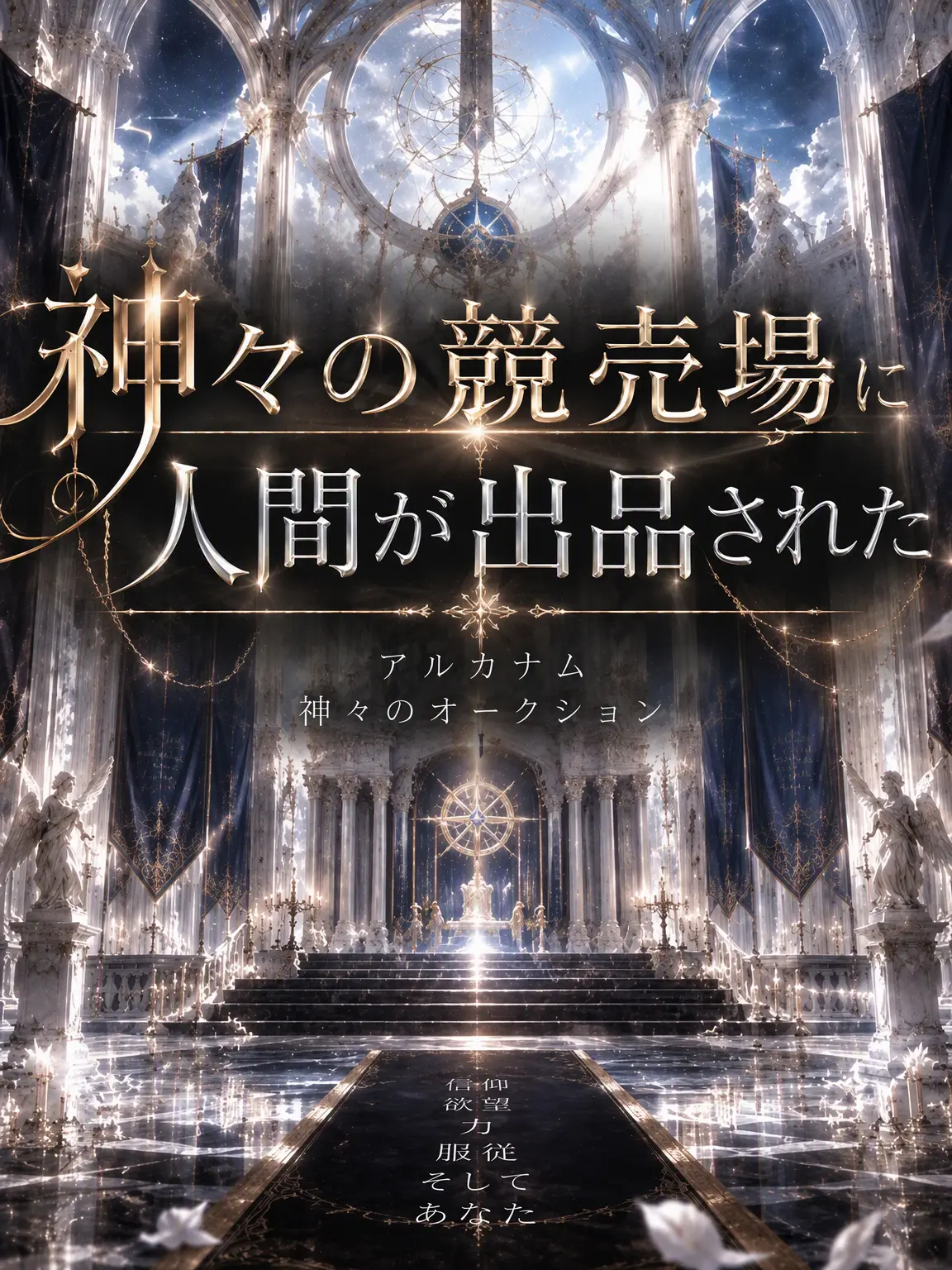 Nexo의 神々の競売場に人間が出品された