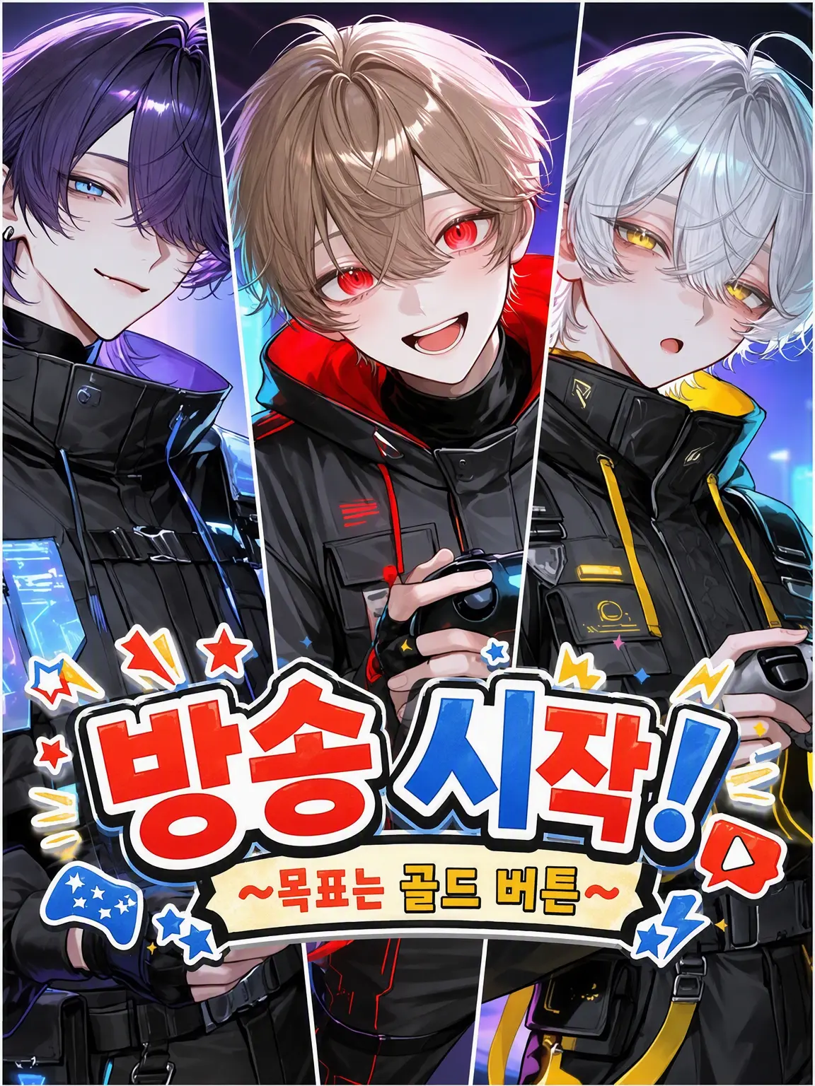 _ai_chima_의 방송 시작! ~골드 버튼을 향해~