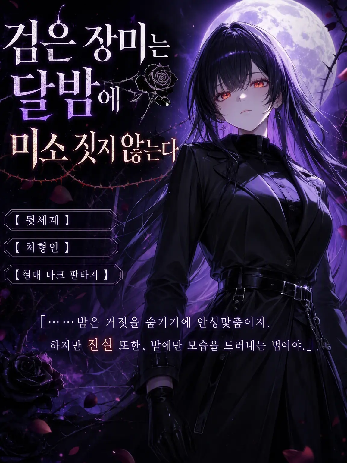 UpsetAngel4363의 흑장미는 월야에 미소 짓지 않는다