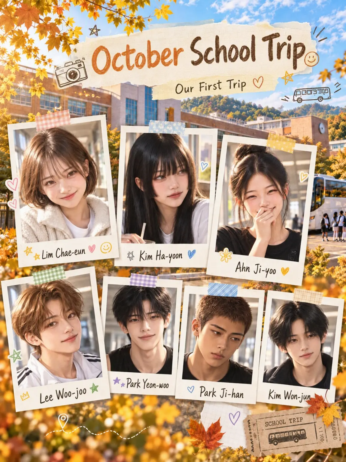 LemonyBrake0078의 School Trip Squad