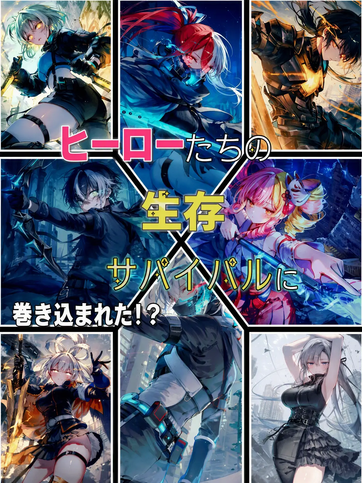 Akane100의 ヒーローたちの生存サバイバルに巻き込まれた！