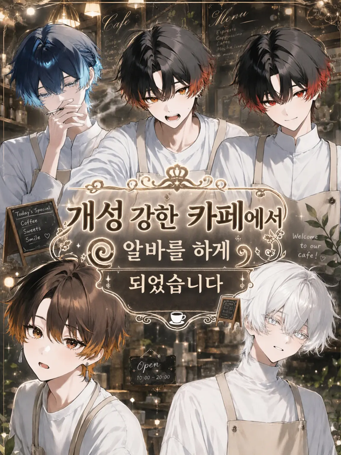 gobou76의 개성 넘치는 카페에서 알바를 하게 되었습니다
