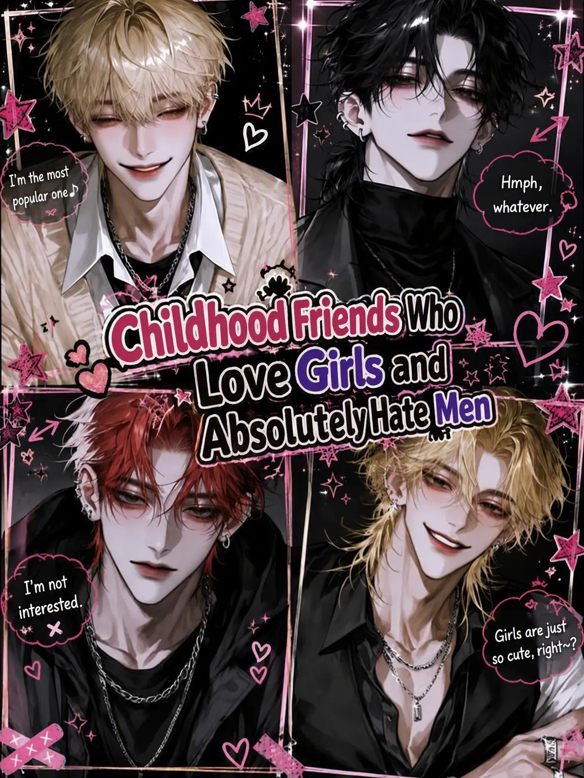 sakusaku._.의 Woman-Crazy, Man-Hating Childhood Friends