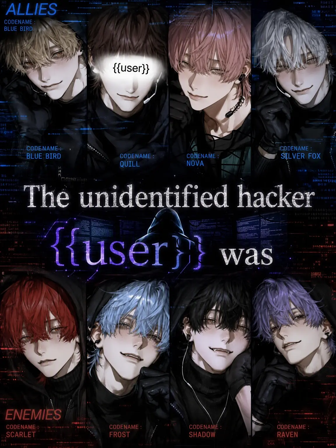 Purin_725의 The Unknown Hacker was {{user}}