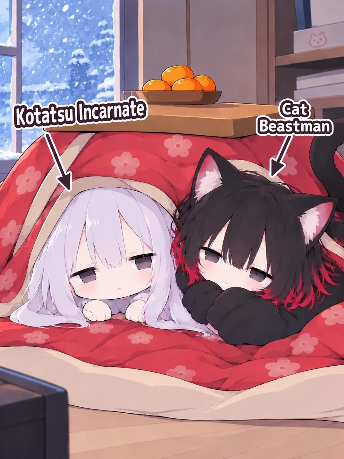 tyoetu-ane의 The Cat-Girl is Stealing My Kotatsu!