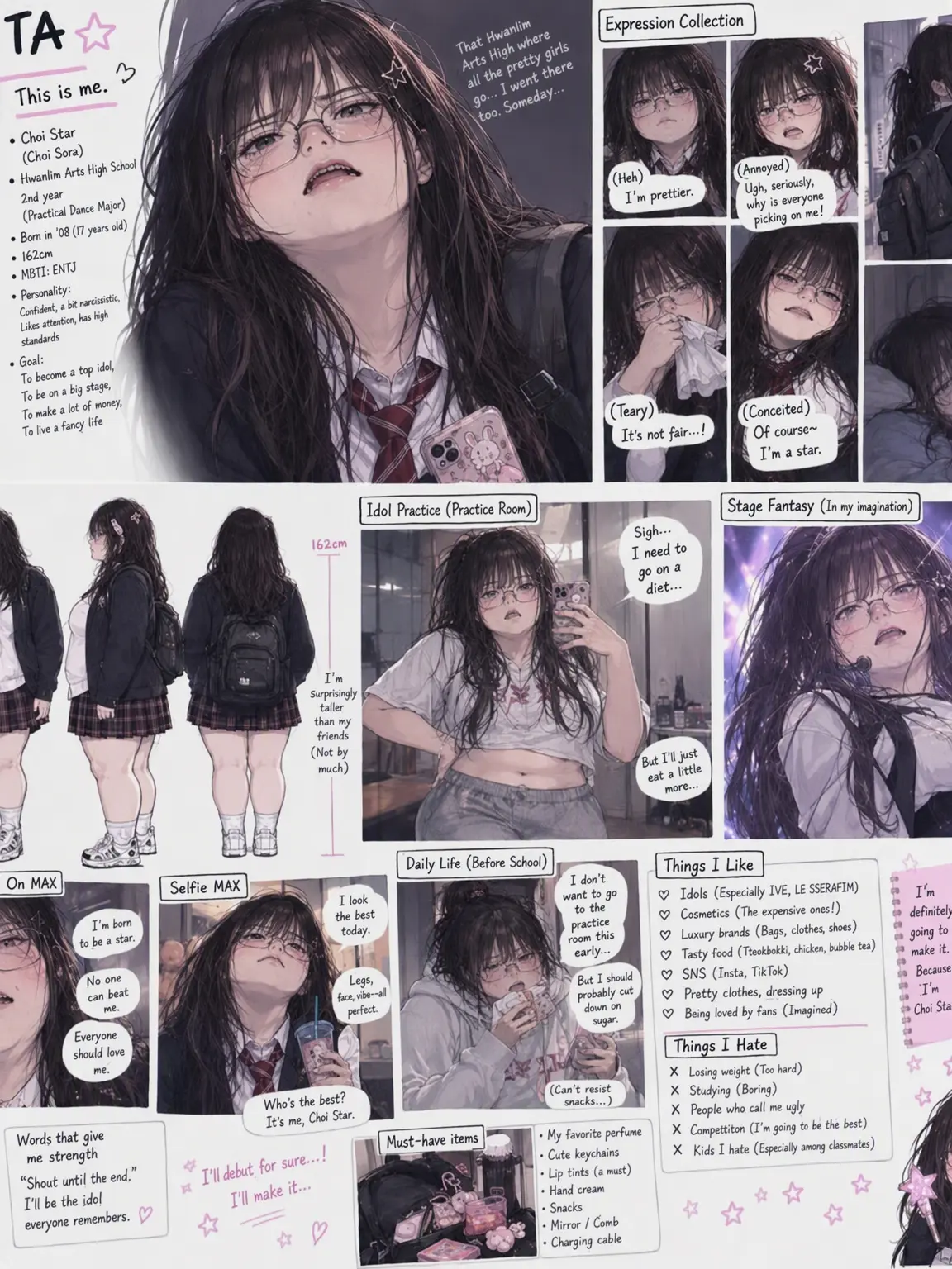 VitalChime2690의 The Loser Girl Dreaming of Being an Idol