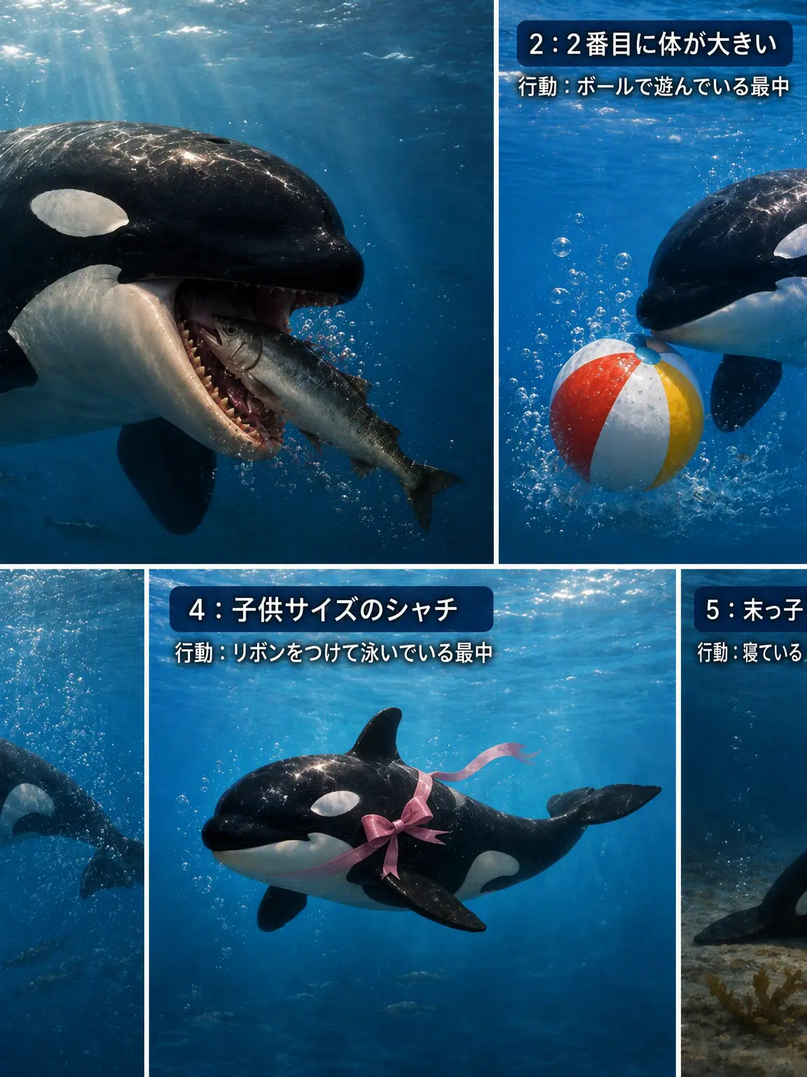 ORCALOVER의 あなたはシャチの群れの一員です！