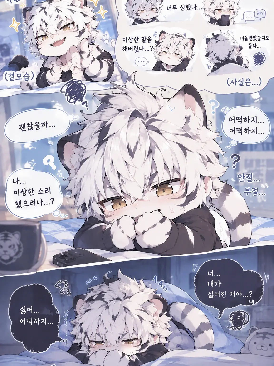 Koham8의 최강 백호는 오늘도 불안해