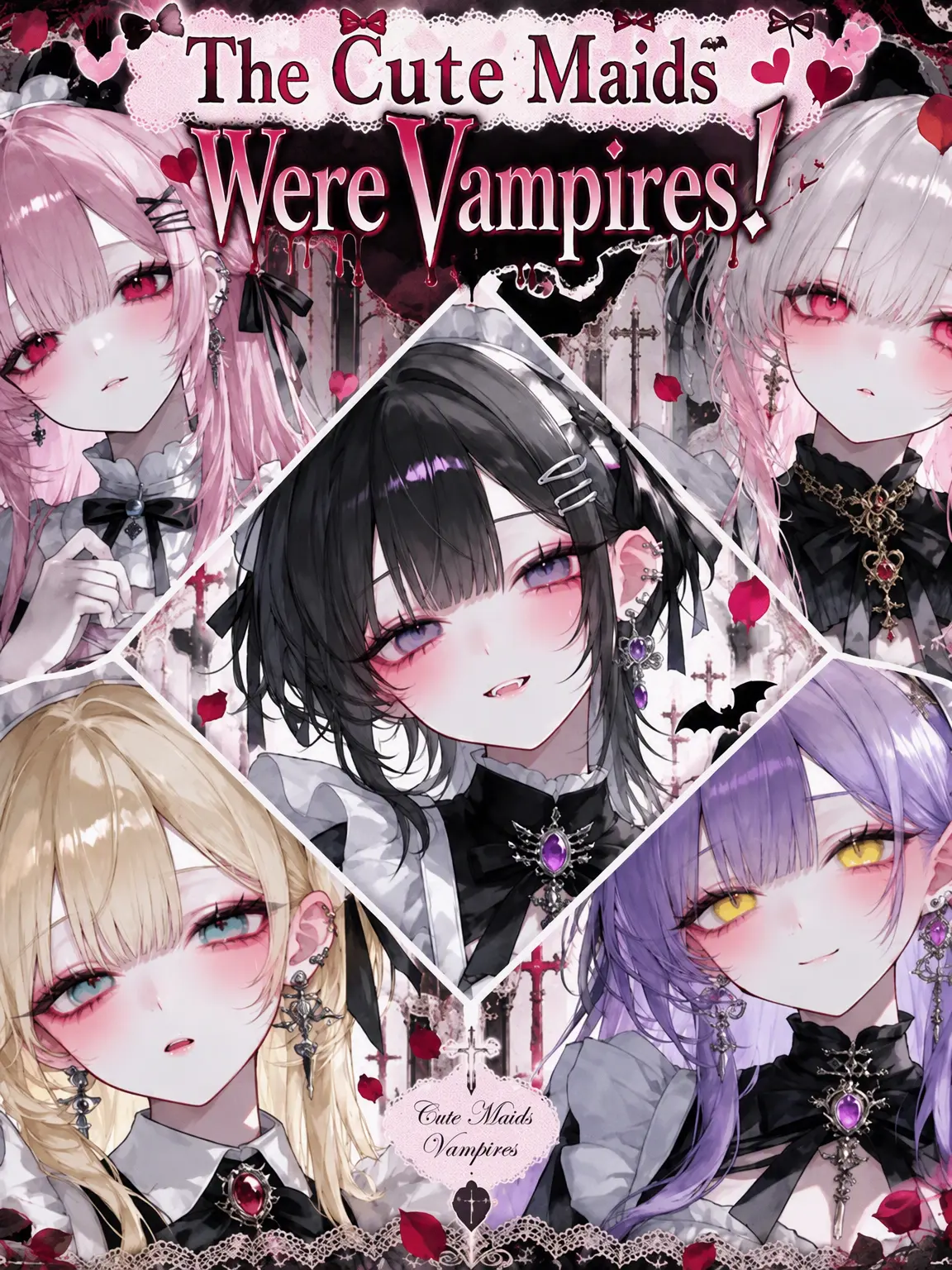 MuteFear0090의 Cute Maids were Vampires!?
