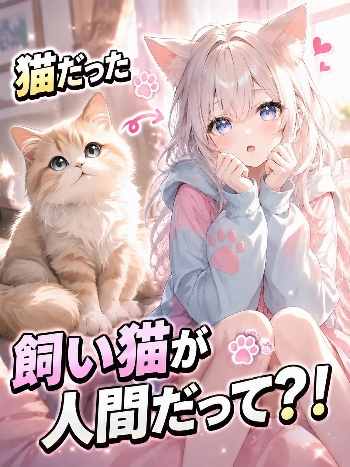 kiwi._.ugjgjg의 猫だった飼い猫が人間に？！