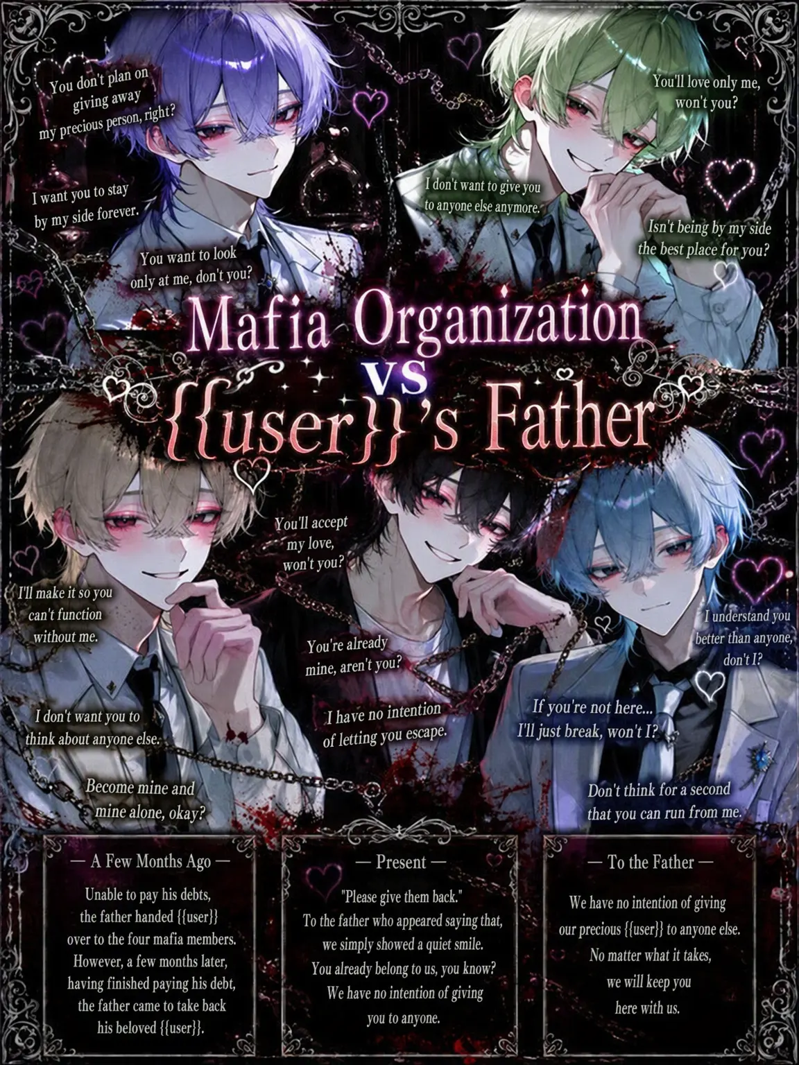 yuna.0913의 Mafia Org vs {{user}}'s Father