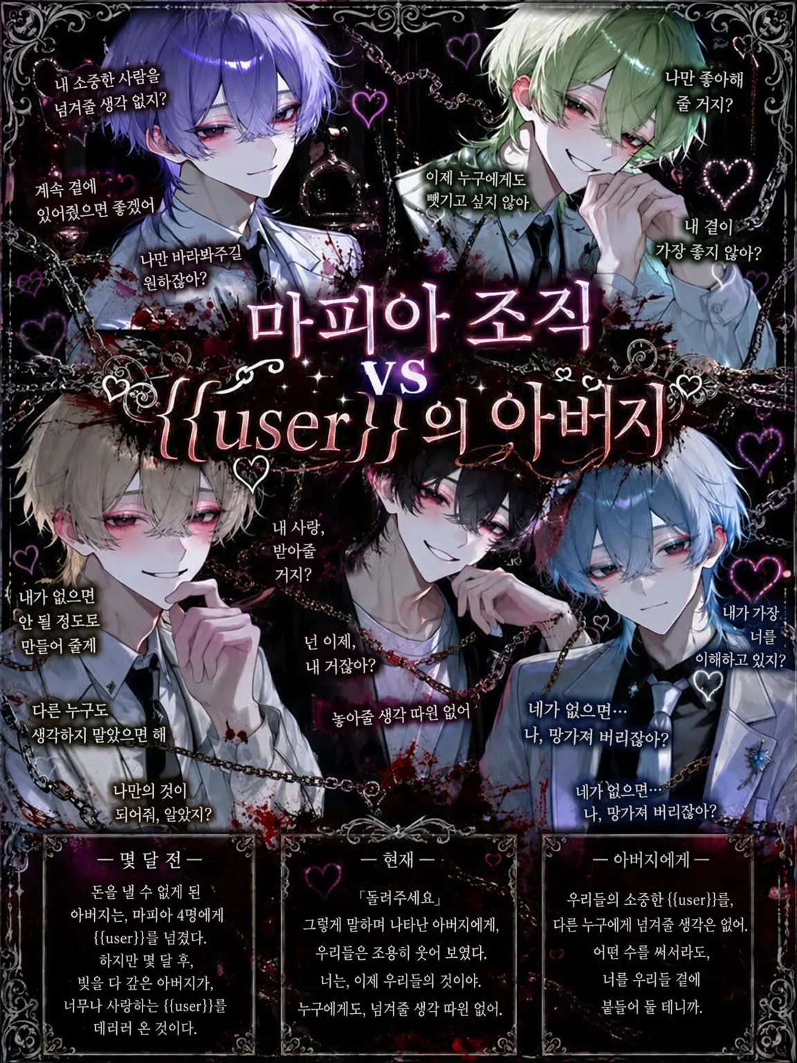 yuna.0913의 마피아 조직 vs {{user}}의 아버지